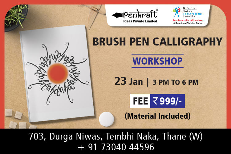 Penkraft Brsuh  Pen Calligraphy Workshop